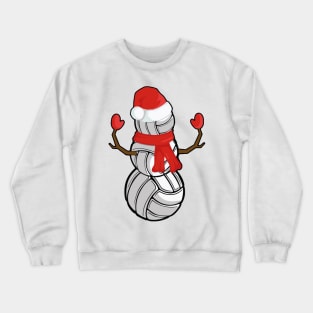 Funny Christmas Volleyball Crewneck Sweatshirt